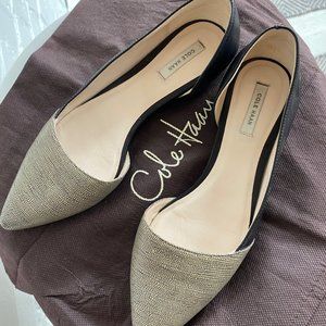 Cole Haan Amalia two-tone skimmer flats